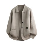 高品质秋冬季宽松开衫毛衣男女设计感针织衫外套慵懒风保暖韩版衣服