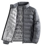 冬季羽绒服男石墨烯材质保暖休闲轻薄白鸭绒羽绒服男外套