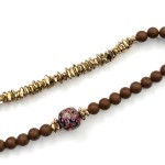 非遗合香手串古法天然药香手工制作文玩中药手串香珠五行中医养生青麟髓·鎏香漆华