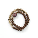 非遗合香手串古法天然药香手工制作文玩中药手串香珠五行中医养生青麟髓·鎏香漆华