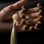 非遗合香手串古法天然药香手工制作文玩中药手串香珠五行中医养生鹅梨手持