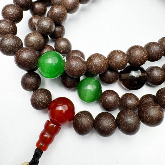 非遗合香手串古法天然药香手工制作文玩中药手串香珠五行中医养生禅悦七宝